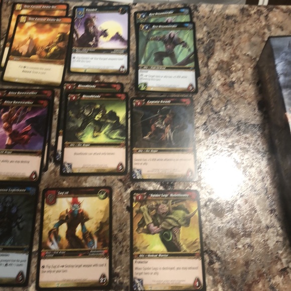 World of Warcraft trading card game heroes of Azeroth starter deck. 126 cards. - Picture 10 of 17